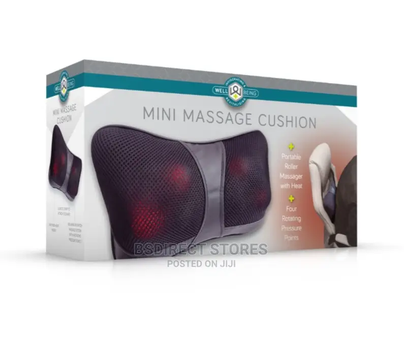 Wellbeing Mini Roller Massage Cushion Mains Powered Wit Heat