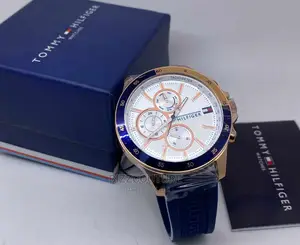 Original TOMMY HILFIGER Rubber Strap Available in Store