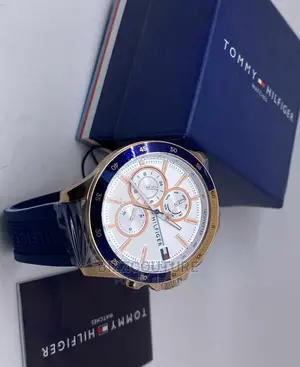 Original TOMMY HILFIGER Rubber Strap Available in Store