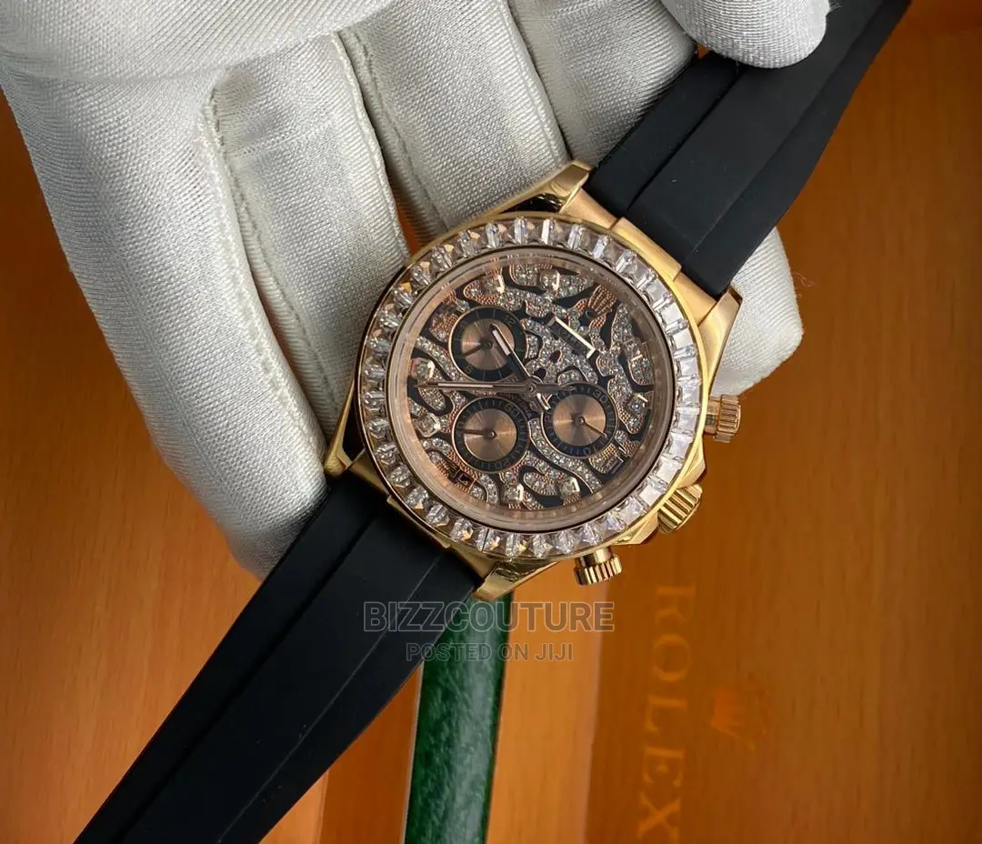 Original ROLEX Rubber Strap Watch Available in Store