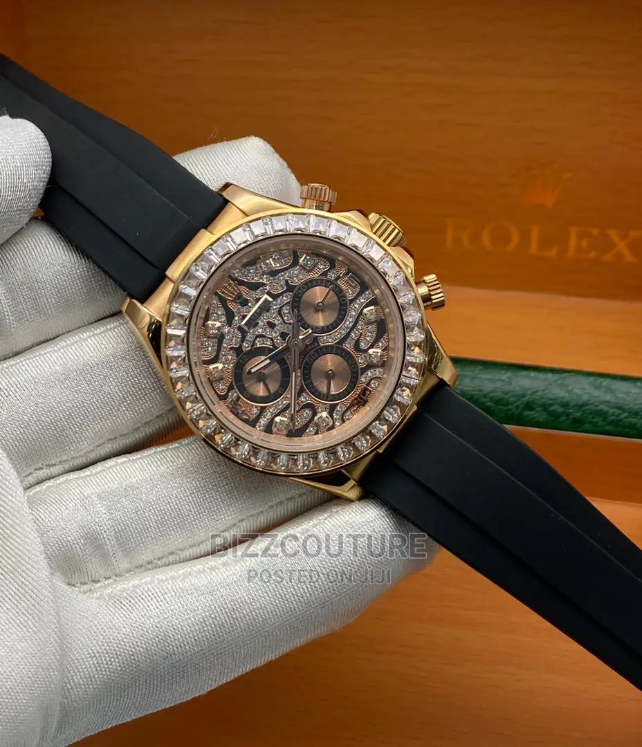 Original ROLEX Rubber Strap Watch Available in Store