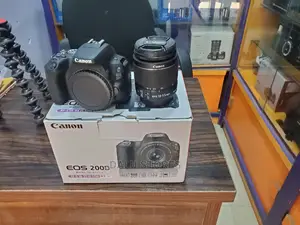 Canon EOS 200D DSLR Camera With 18-55mm Lens