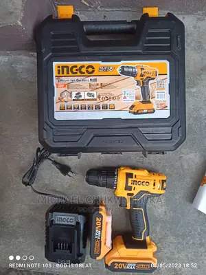 Ingco Lithium Cordless Drilling Machine 20v