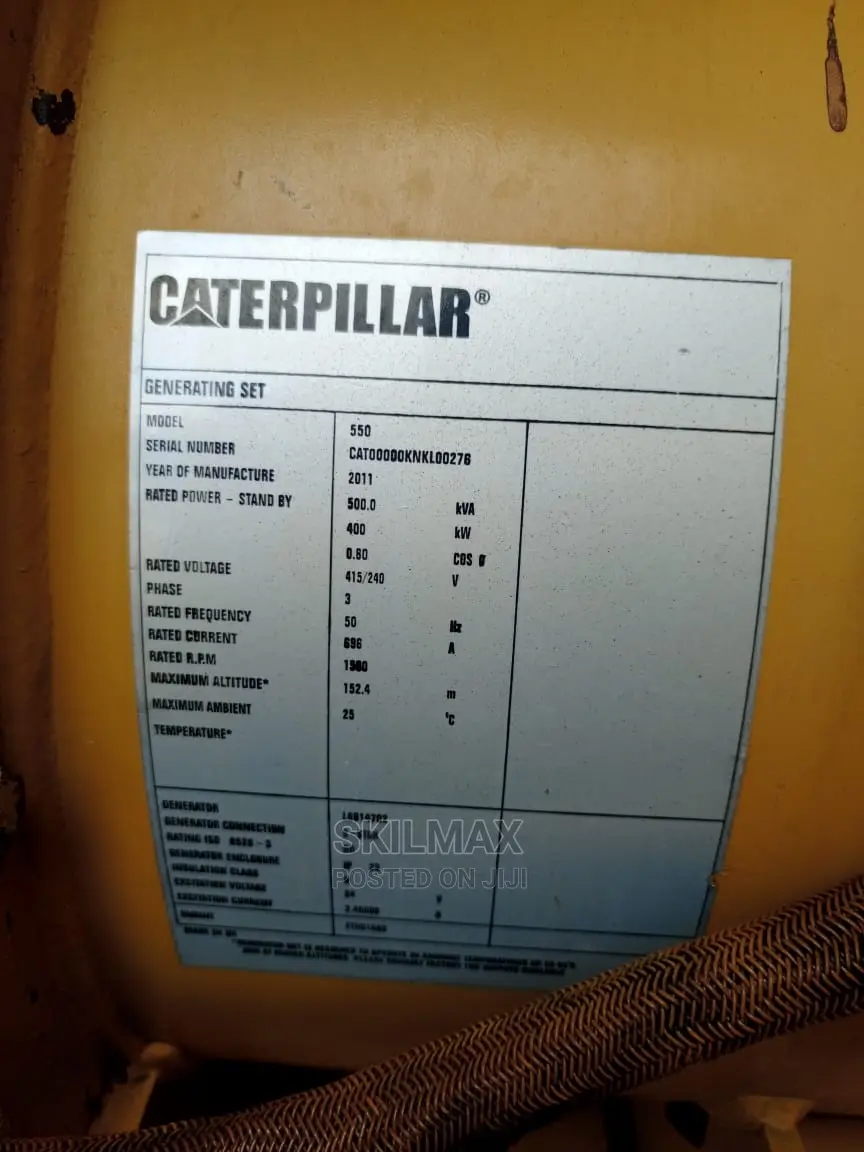 Sweet 500kva Cat
