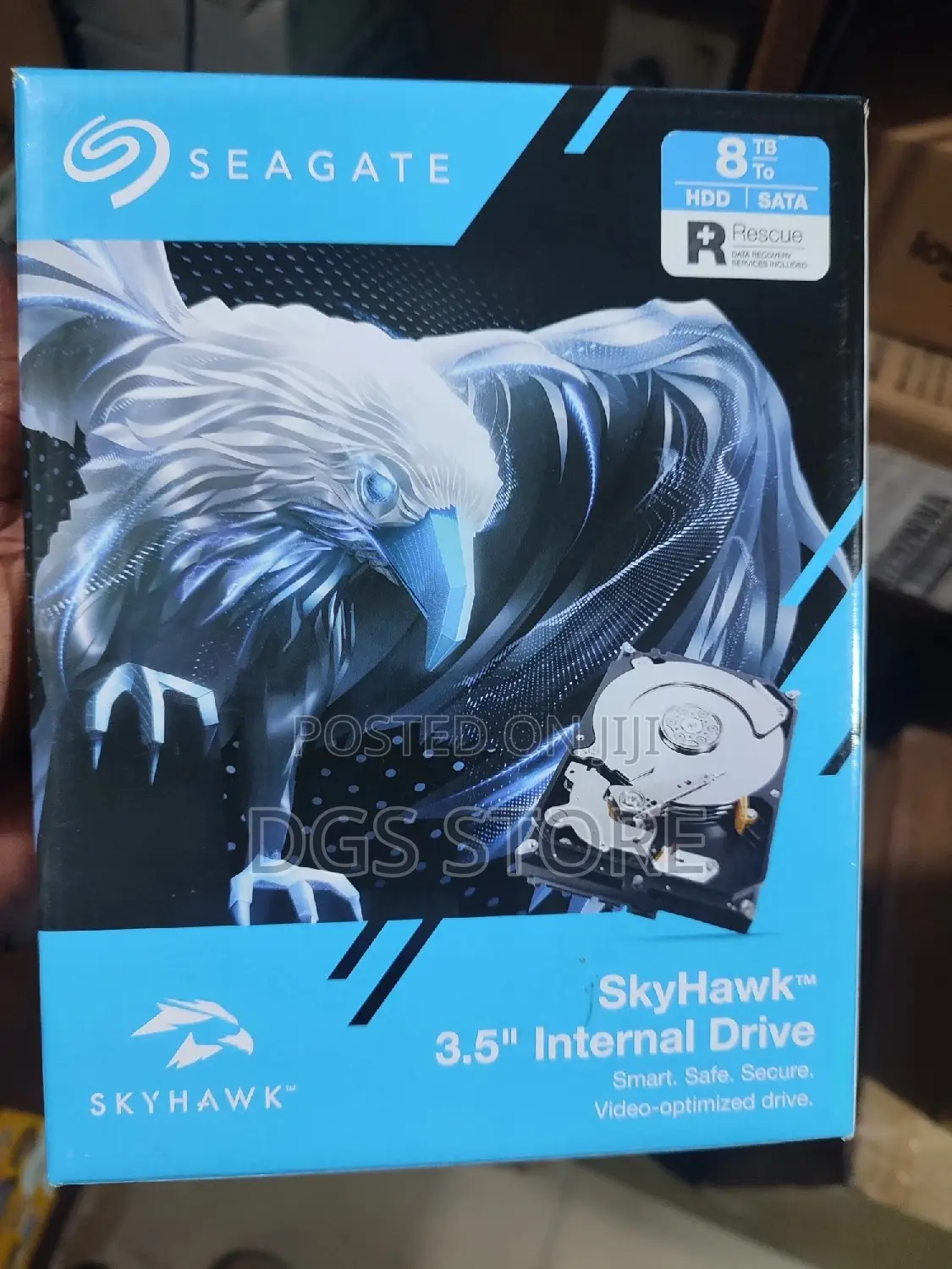 Seagate Skyhawk Sata 8tb Internal Hard Drive