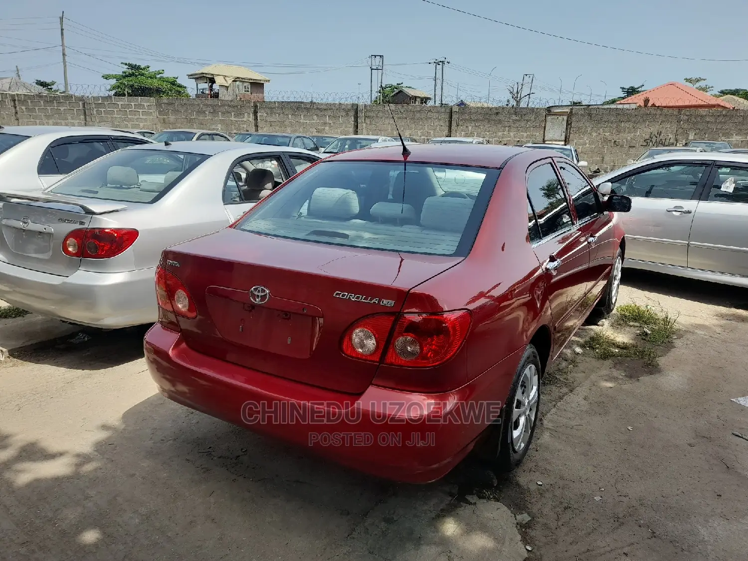 Toyota Corolla LE 2007 Red