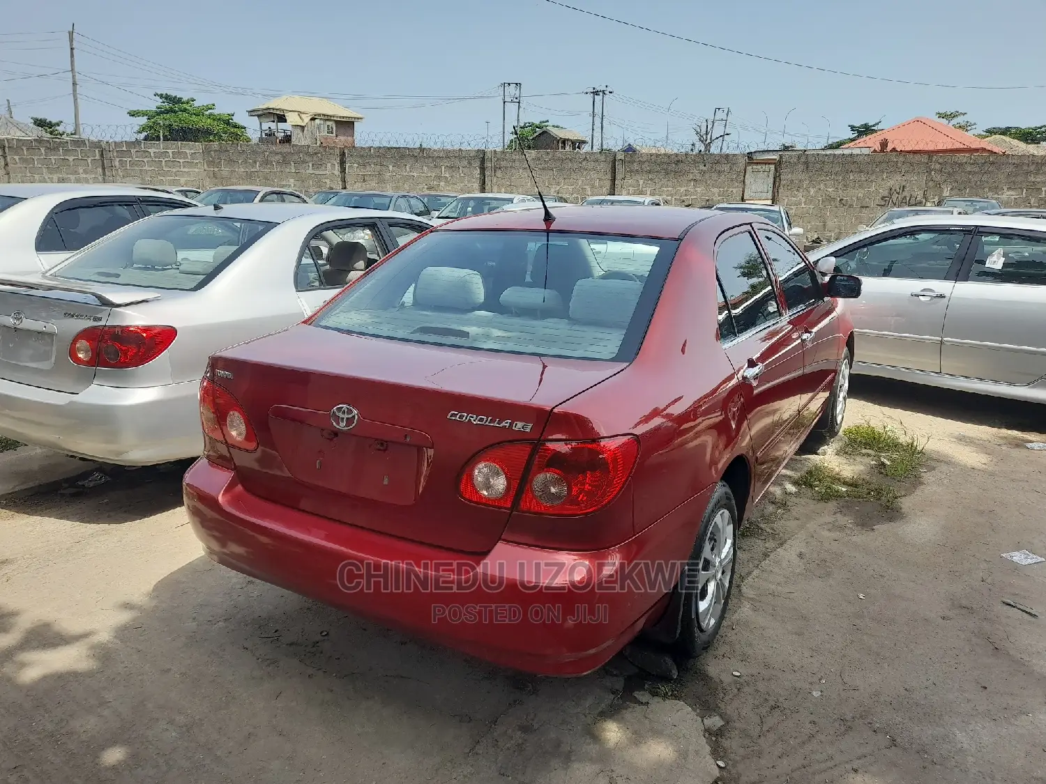 Toyota Corolla LE 2007 Red