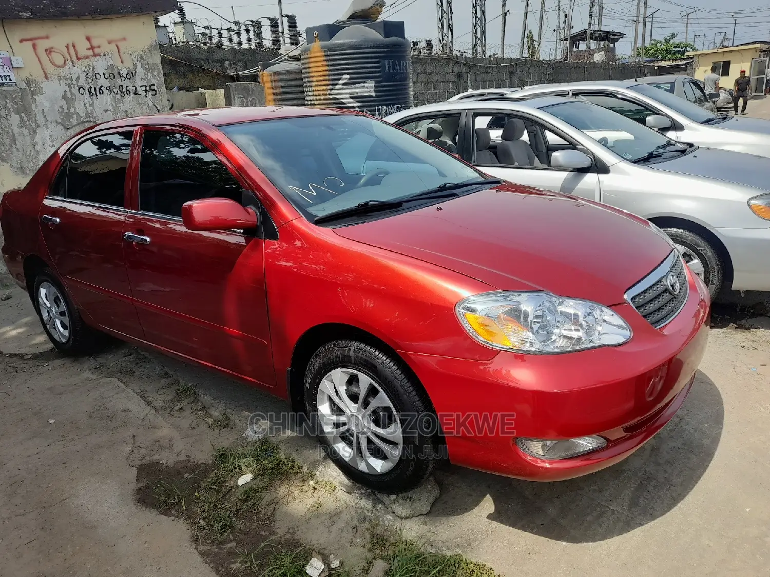 Toyota Corolla LE 2007 Red