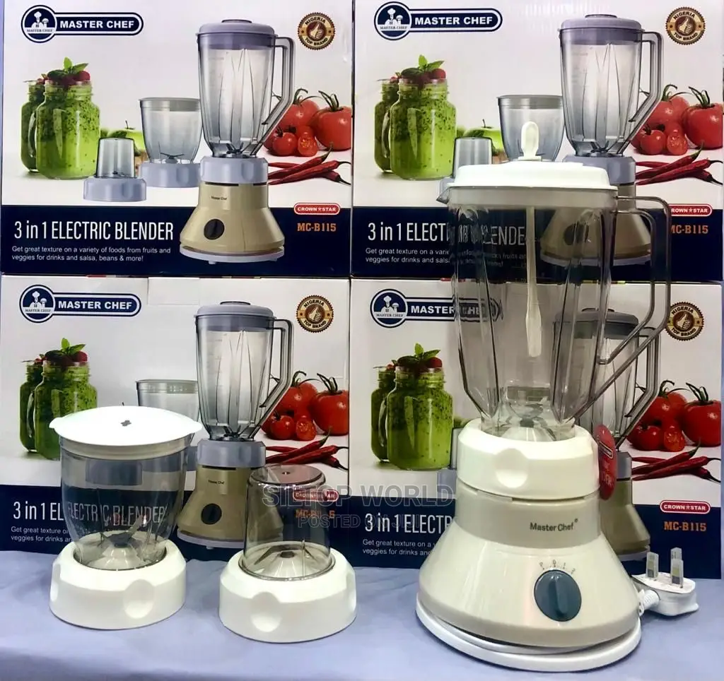 3 in 1 Electric Blender (Master Chef)