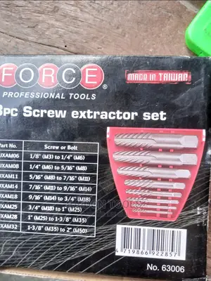 Screw Extractor Set, Force