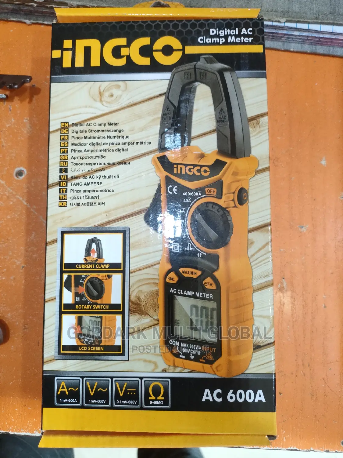 AC Digital Clamp Meter