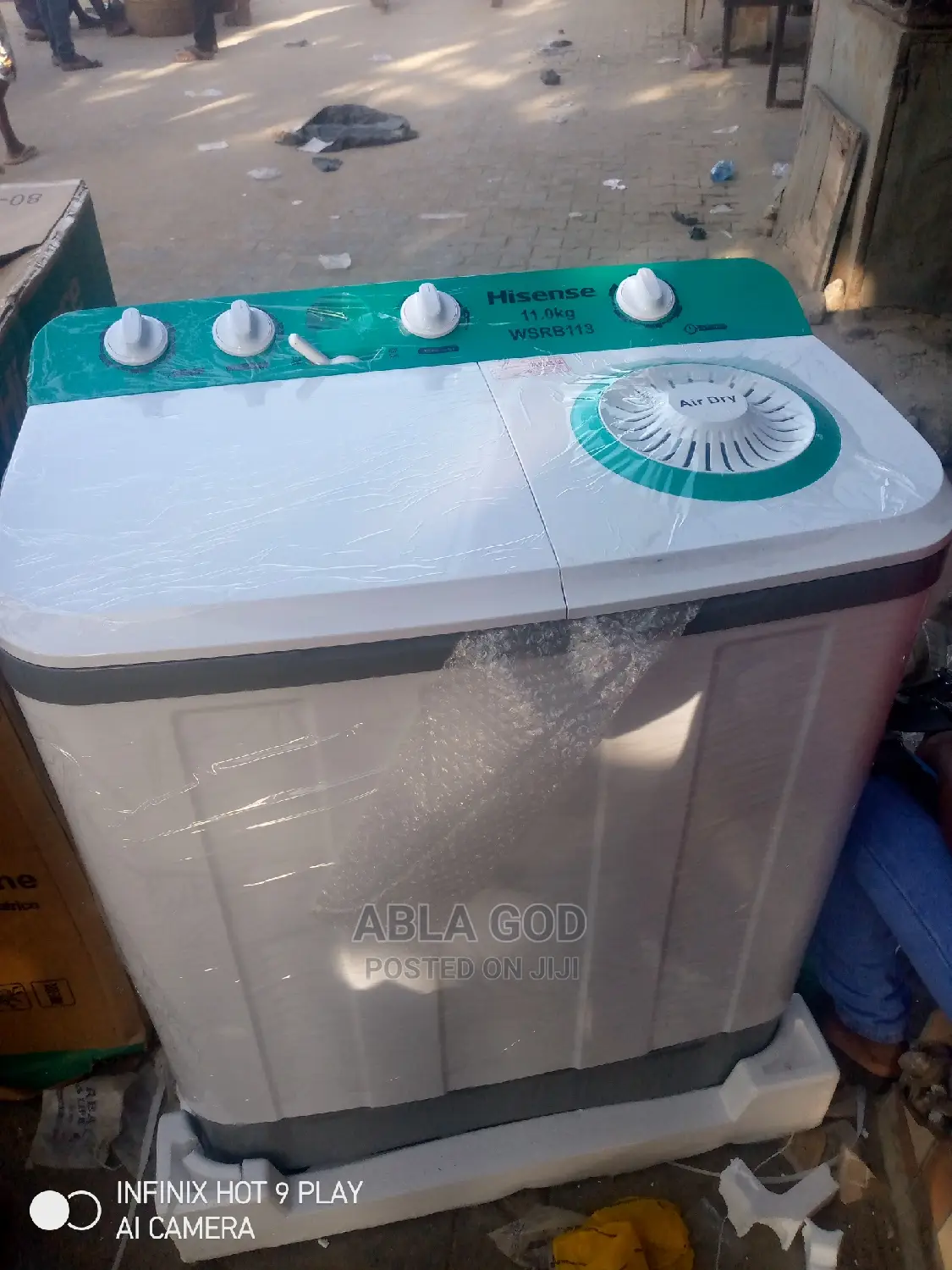 Hisense Washing Machine 11kg Toploader,