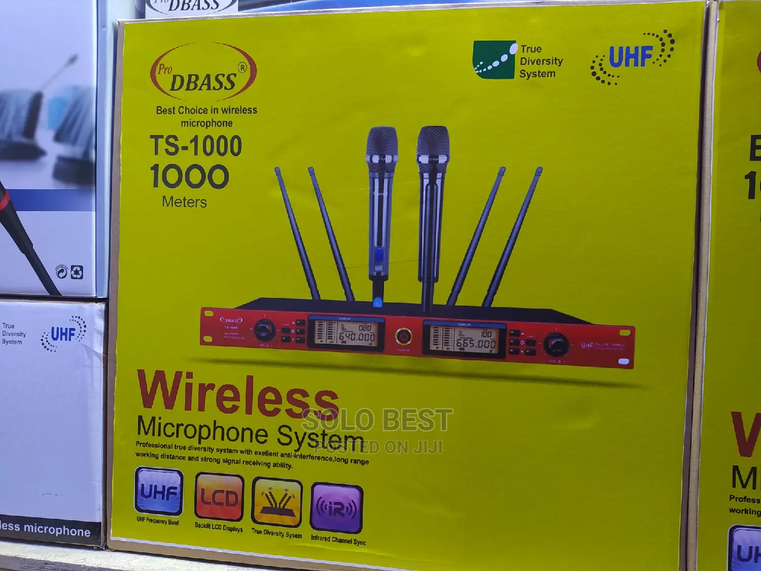 Dbass Professional Wireless Microphone Ts1000