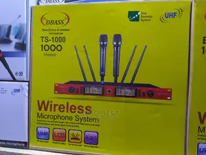 Dbass Professional Wireless Microphone Ts1000