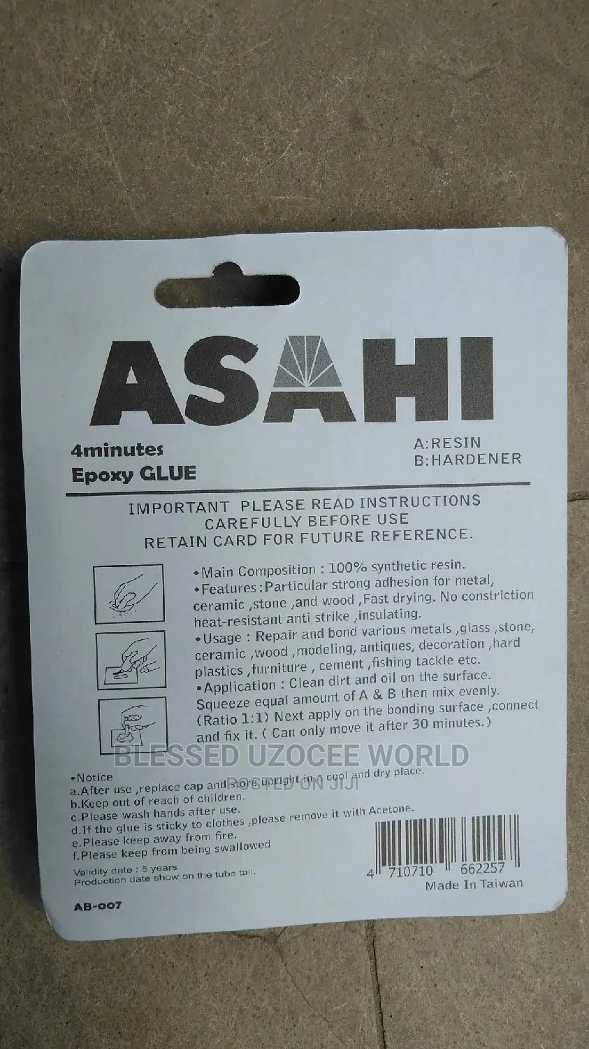Asahi Standard Epoxy Adhesive 4 Mins Glue Gum