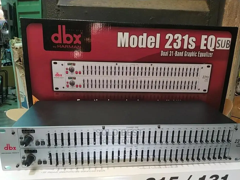 DBX Double Equaliser Subout.