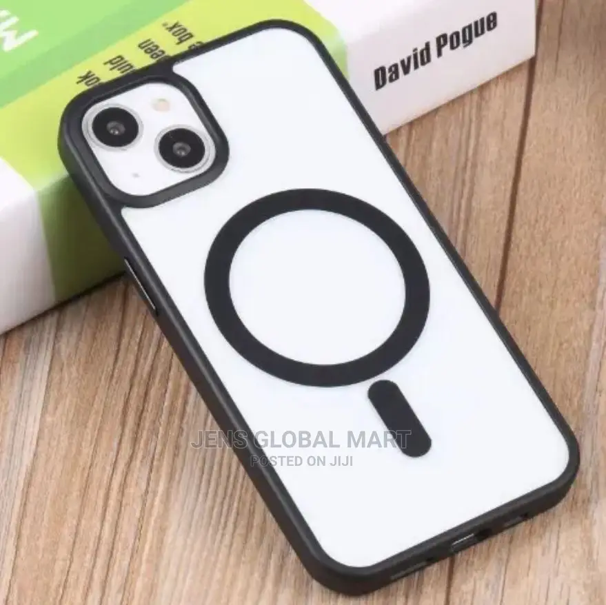 Magnetic Magsafe Clear Back Case for iPhone 14