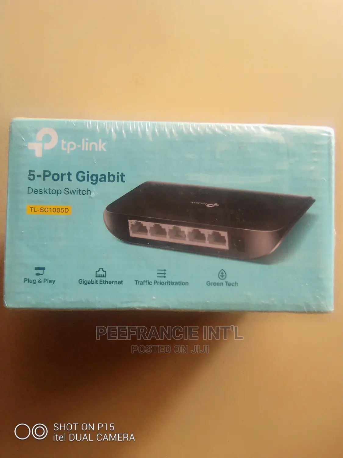 Tp-Link 5 Port Gigabit Desktop Switch.