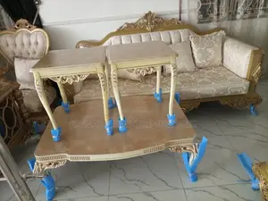 Quality 8 Seater Living Room Fabric Made Royal Sofa Chair.