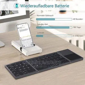 BO33 Wireless Bluetooth Ultra Slim Foldable Keyboard