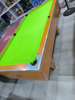 Green and Red Top Snooker Available in 7ft