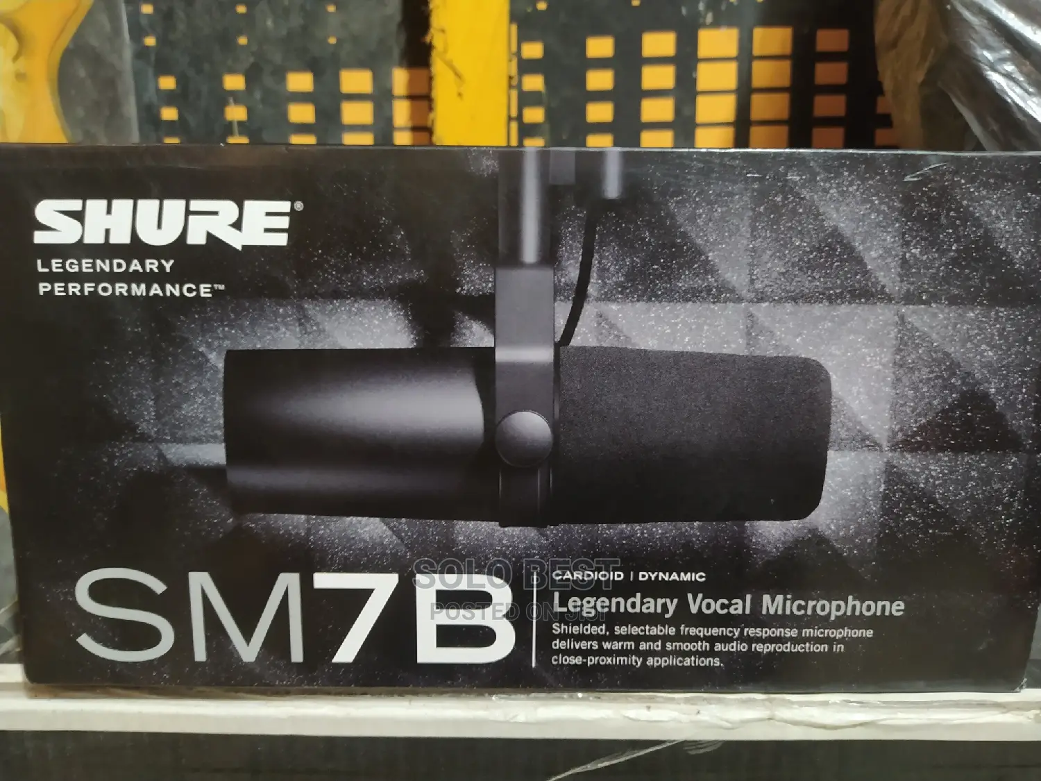 Studio Recording Mic, Shure Sm7b