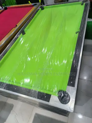 Snooker Pool Green Solid HDF 7ft