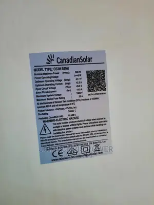 550w Mono Canadian Solar Panel