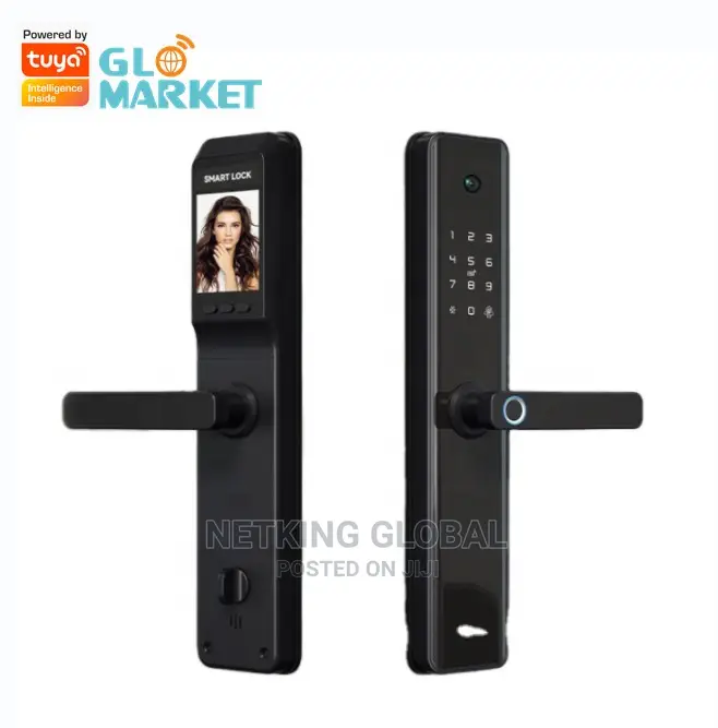 Fingerprint Intelligent Smart Door Lock With Camera