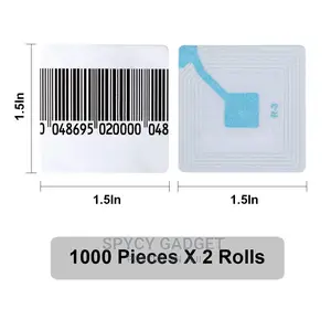 Rf Soft Tag Label For Eas Anti Theft System
