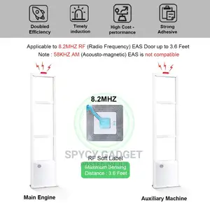Rf Soft Tag Label For Eas Anti Theft System