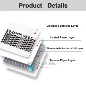 Rf Soft Tag Label For Eas Anti Theft System