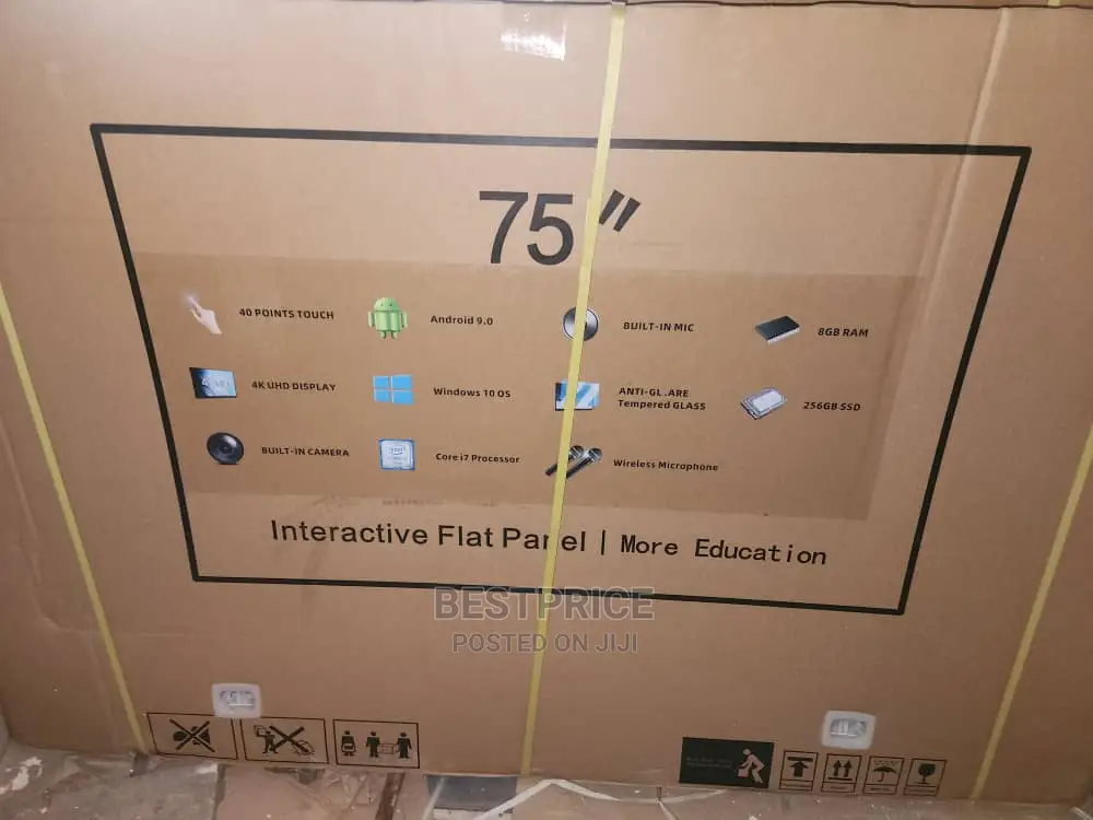 75" UHD Creative Touch 3 Series Interactive Flat Panel