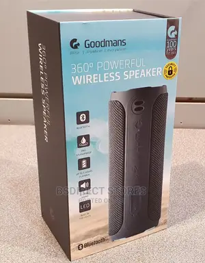 Goodmans 360 Degree Powerful Wireless LED Lights Speaker