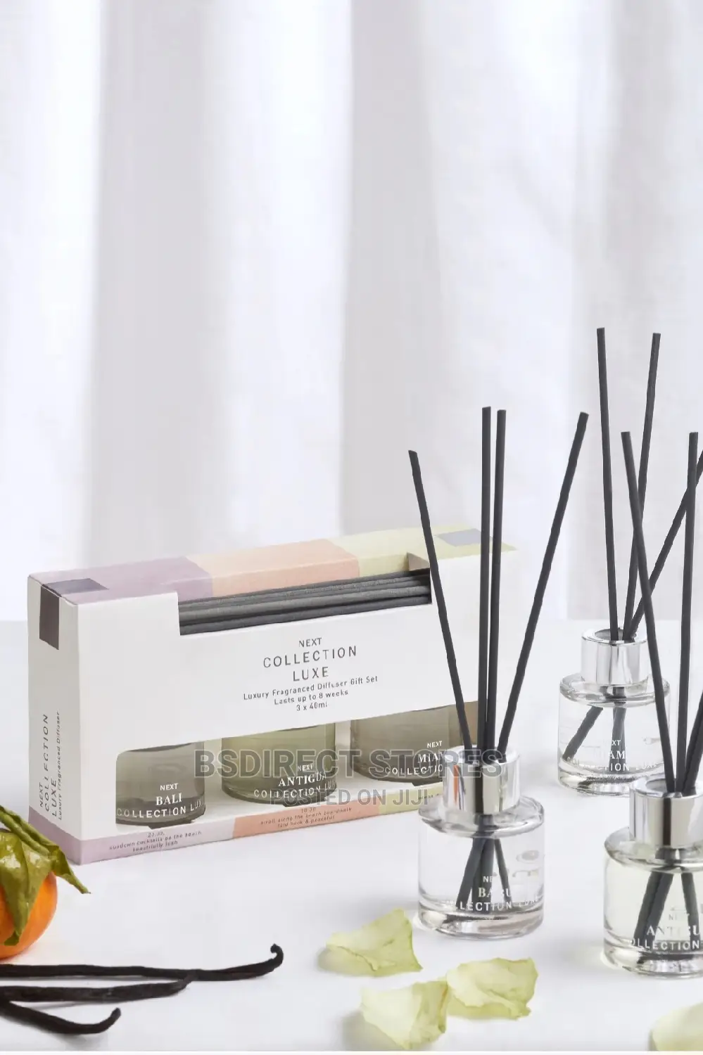 NEXT Collection Luxe Set Of 3 40ml Fragranced Reed Diffusers