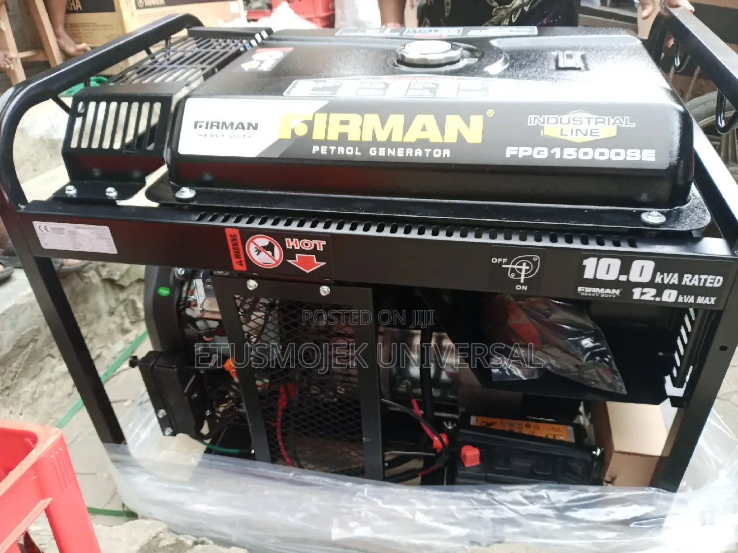 Complete 10/12kva Rated Firman Petrol Generator