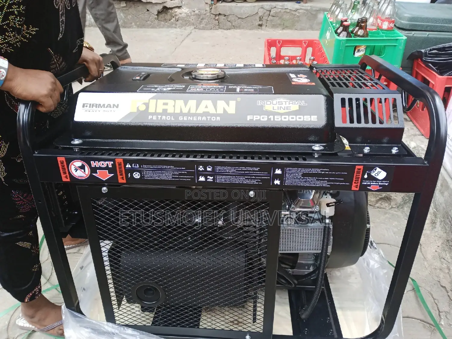 Complete 10/12kva Rated Firman Petrol Generator