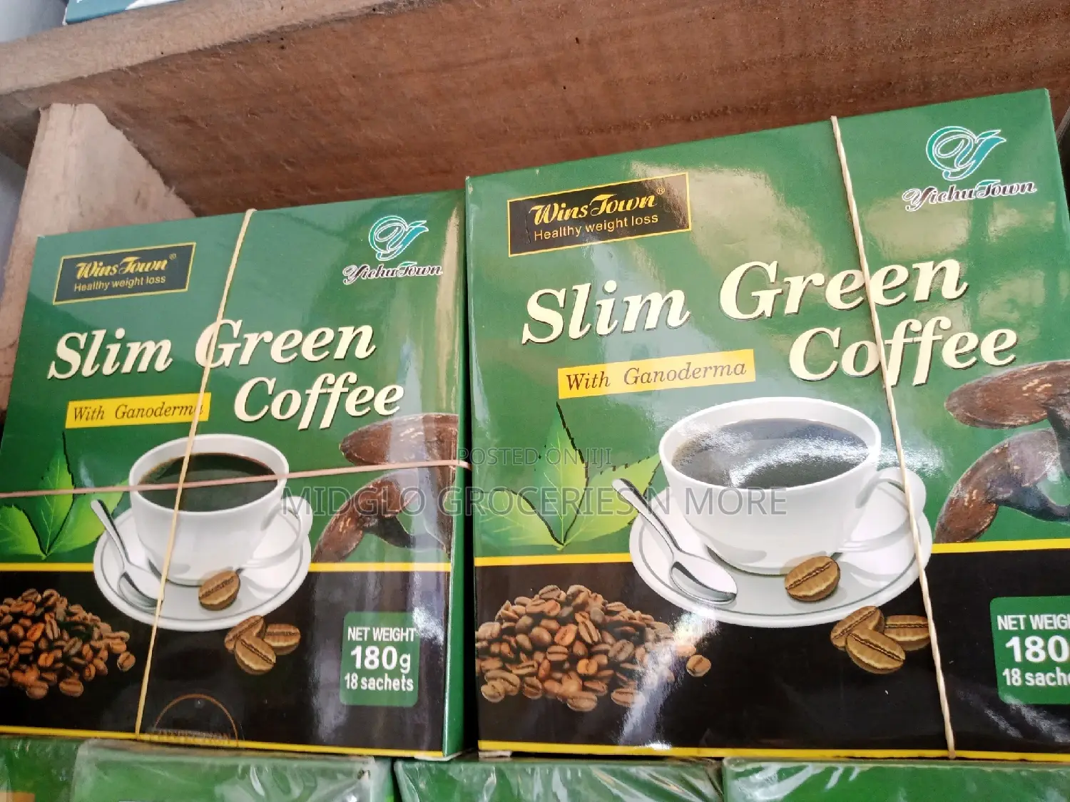 Wins Town Slim Green Coffee