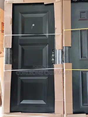 3 Panel Design China Steel Door