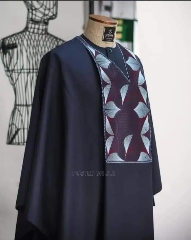 Men Agbada Monogram