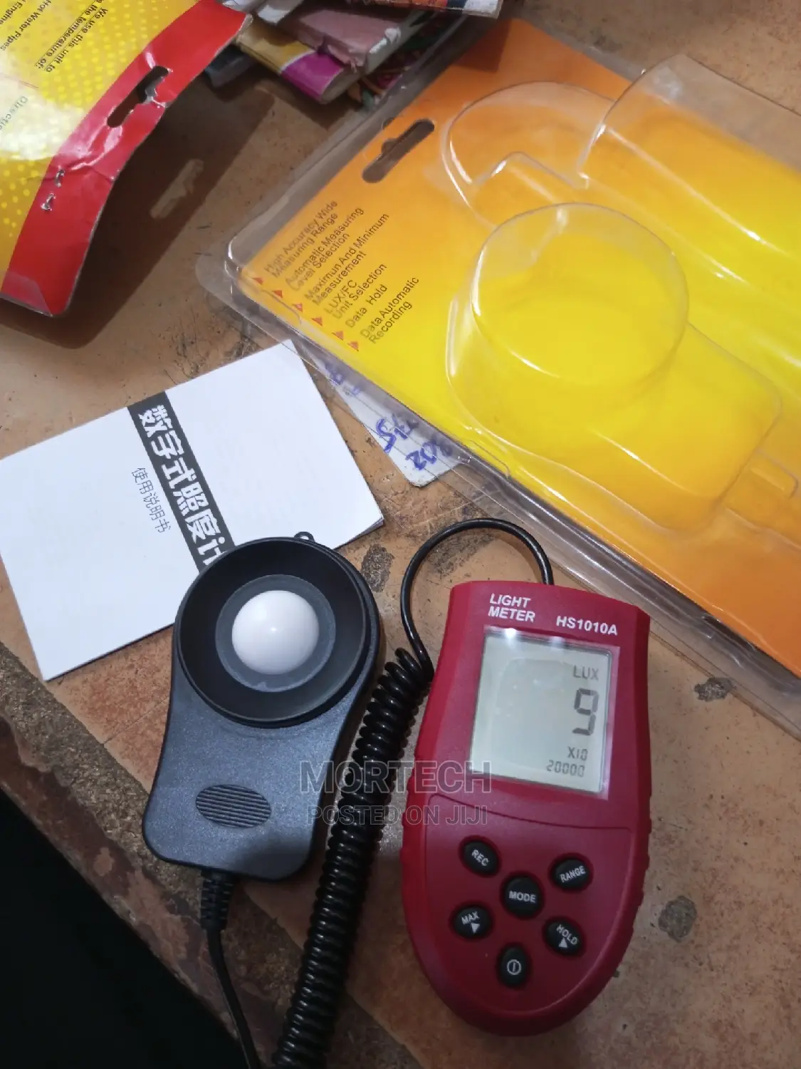 Light Meter Hs1010a