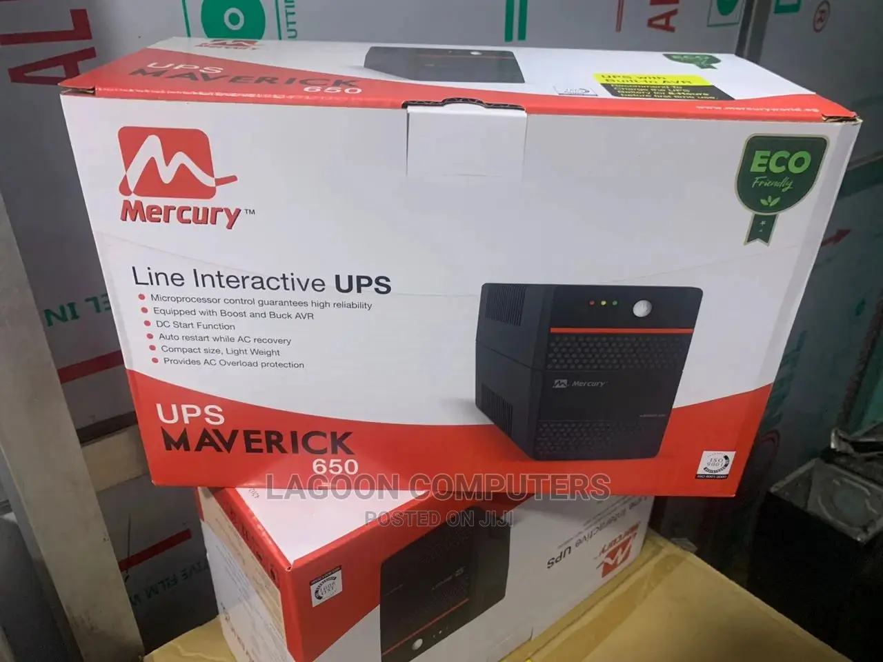 Mercury Maverick 650VA UPS - Maverick Uninterruptible Power