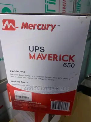 Mercury Maverick 650VA UPS - Maverick Uninterruptible Power
