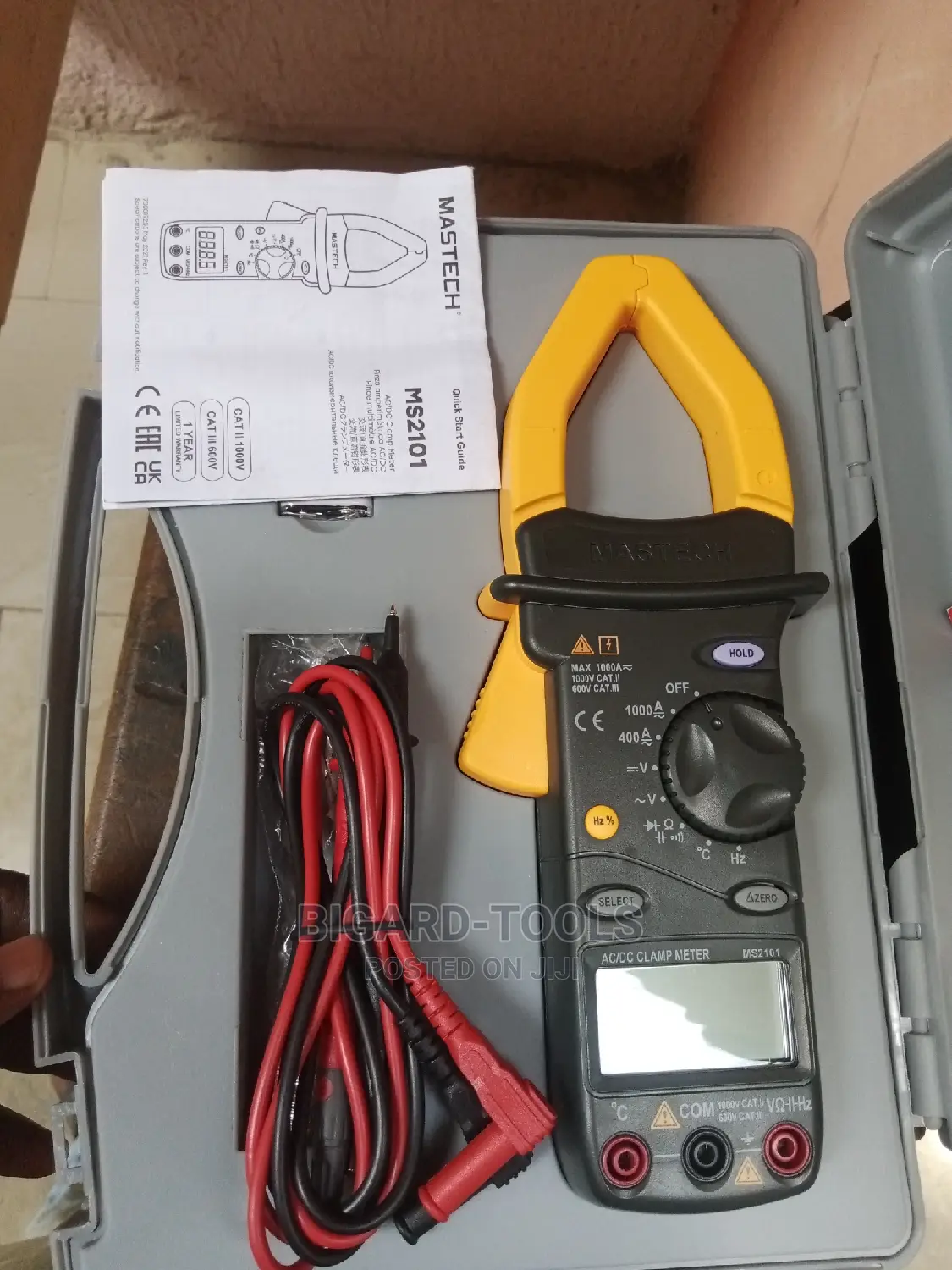 AC/DC Digital Clamp Meter(Mastech)