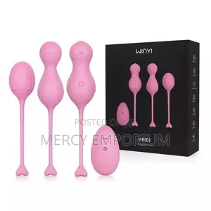 3in1 Kegel Exercise Balls and Egg to Tighten Vaginal Walls.