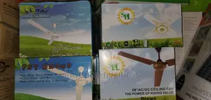 Dc and Ac Solar Ceiling Fan 12 Size 56
