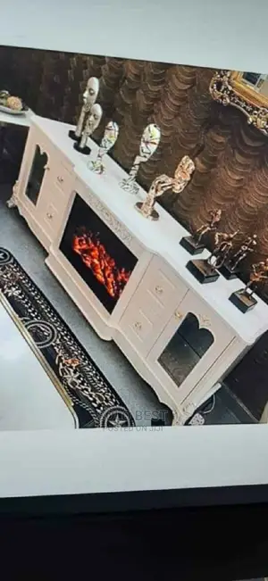 2 Meters Fireplace Royal Tv Stand