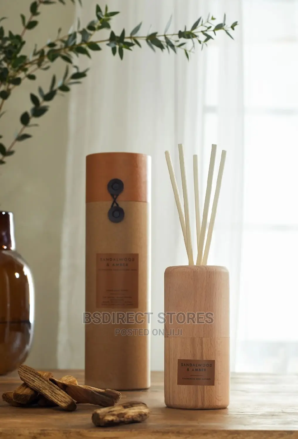 NEXT Sandalwood and Amber Fragranced 180ml Reed Diffuser