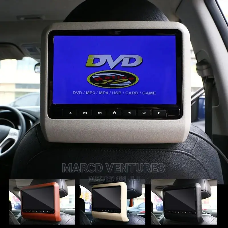 Universal Headrest DVD/Cd/Audio/Fm Player