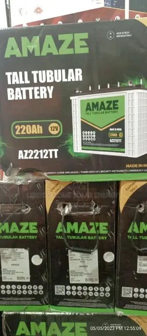 Amaze Tubular Battery